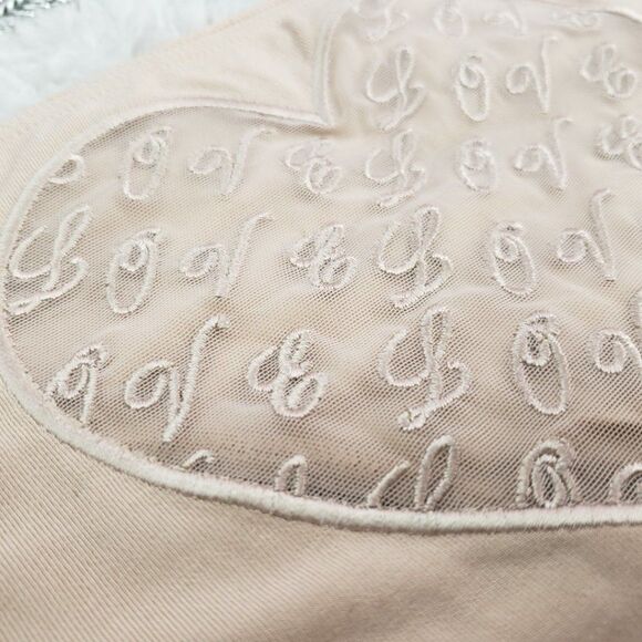 VS Sexy Beige Cut out Logo Heart BIKINI SMALL NWT - Picture 4 of 4